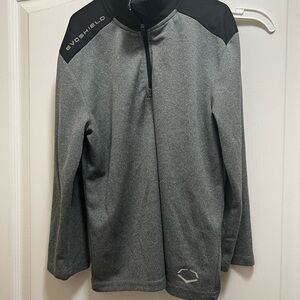 Kids Gray Long Sleeve Shirt